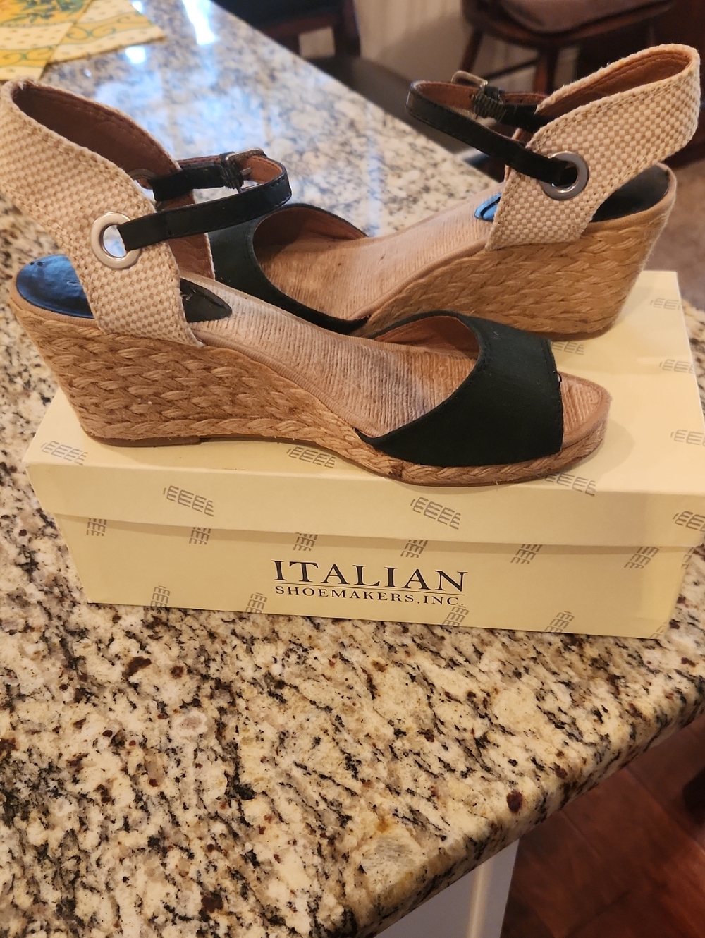 Lucky Brand Wedge Sandles 7 1/2